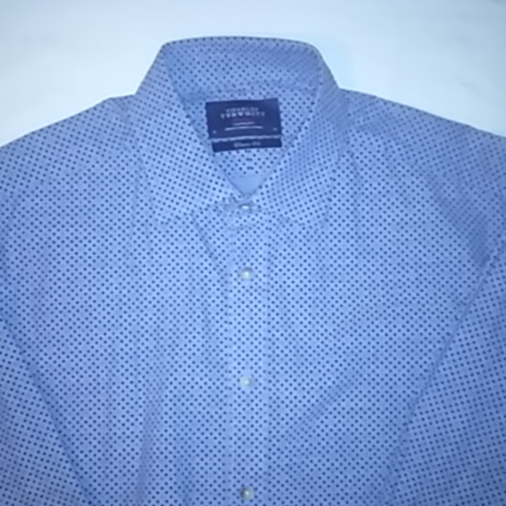Charles Tyrwhitt Polka Dot Button Down Shirt